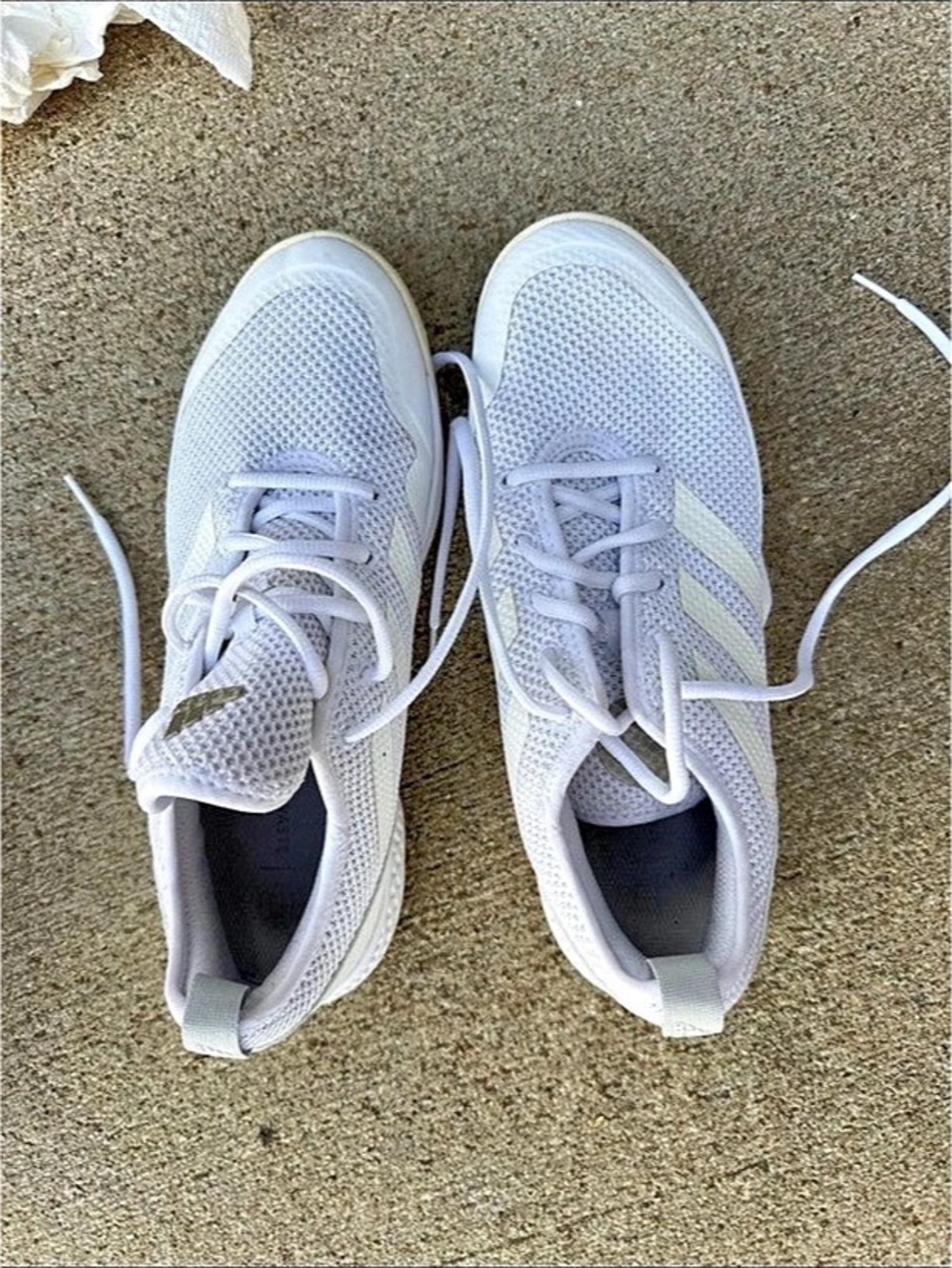 adidas White Athletic Shoes